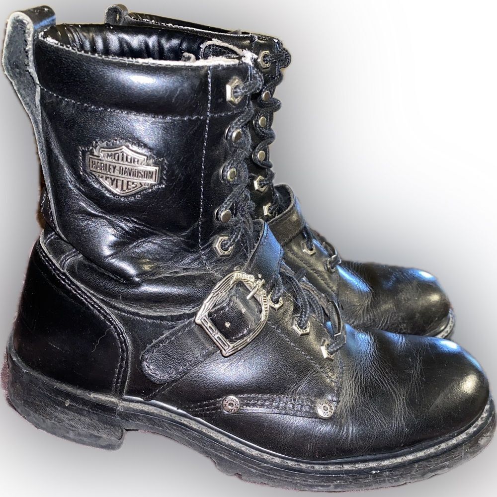 Size 8 Men's Faded Glory Leather Riding Boots Style D81003 (4/26)